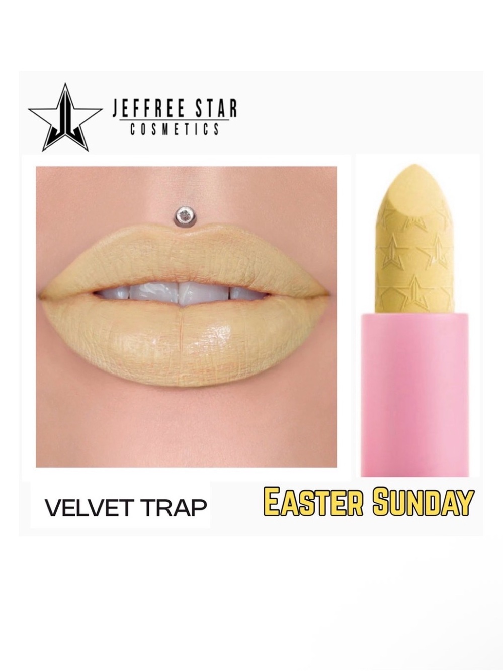 Jeffree Star Cosmetics Velvet Trap Lipstick in EASTER SUNDAY New In Box